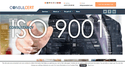 Desktop Screenshot of consulcert.com